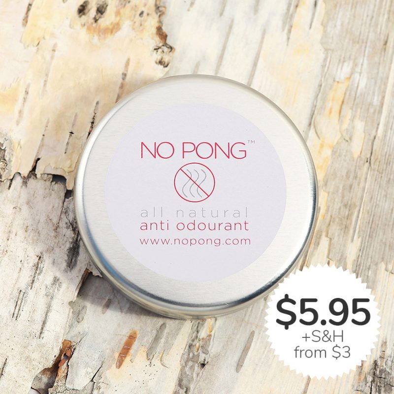 No Pong Original Natural Deodorant No Pong Original Natural Deodorant