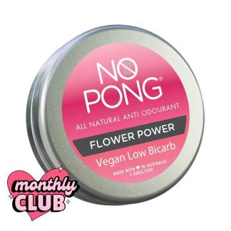 No Pong - Flower Power Vegan Monthly Club