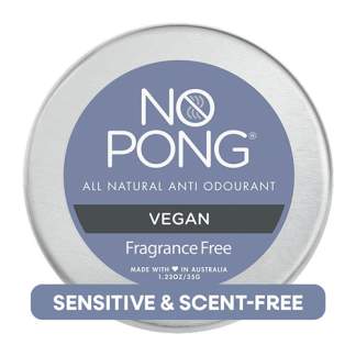 No Pong - Fragrance Free, Vegan 35g
