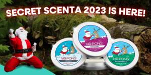 Secret Scenta 2023 tins