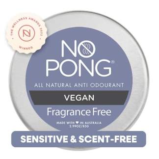 No Pong Fragrance Free Vegan 85g