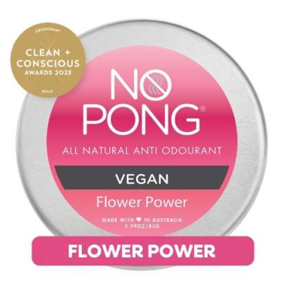 No Pong Flower Power Vegan 85g