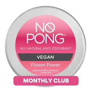 No Pong - Flower Power Vegan Monthly Club