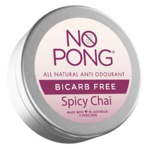 No Pong Spicy Chai Bicarb Free 85g