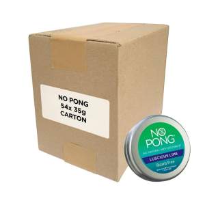 Wholesale Carton of Luscious Lime Bicarb Free 35g Tins