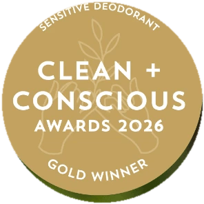 Clean + Conscious Awards 2026 Gold badge