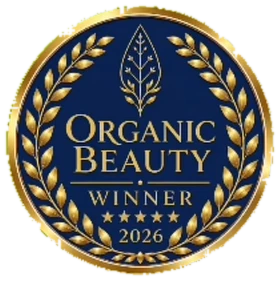 Organic Beauty Award 2026 badge