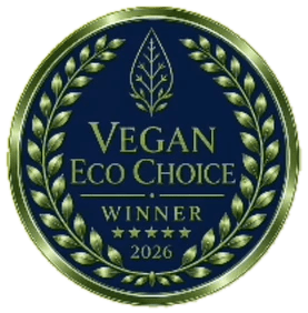 Vegan Eco-Choice Award 2026 badge