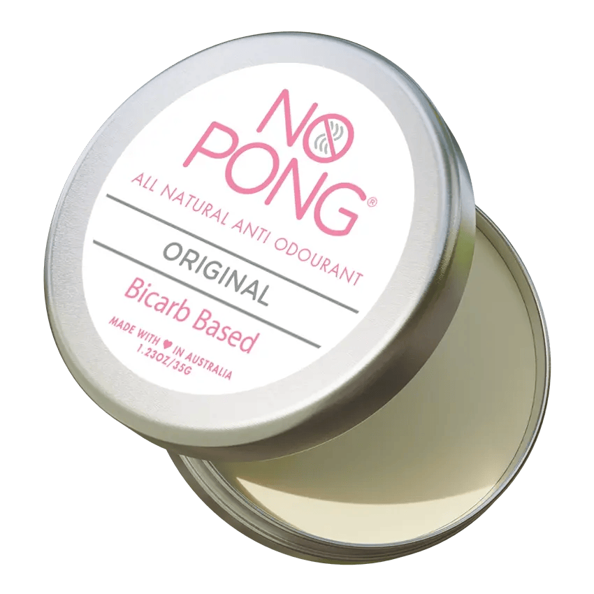 An open tin of No Pong Original